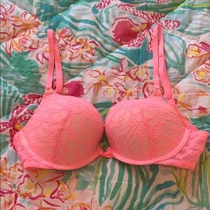 Victoria’s Secret | Pink Lace Push Up Bra